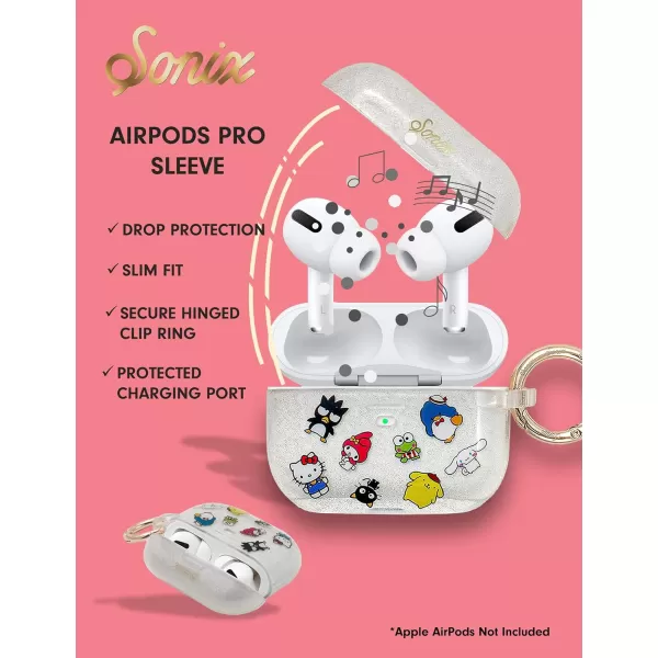 Sonix x Barbie Hard AirPods Pro Case with Keychain for AirPods Pro Palm ParadiseHK Friends