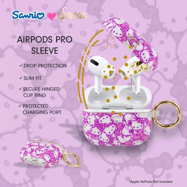 Sonix x Barbie Hard AirPods Pro Case with Keychain for AirPods Pro Palm ParadiseHK Strawberry Milk