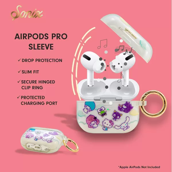 Sonix x Barbie Hard AirPods Pro Case with Keychain for AirPods Pro Palm ParadiseHK Surprises