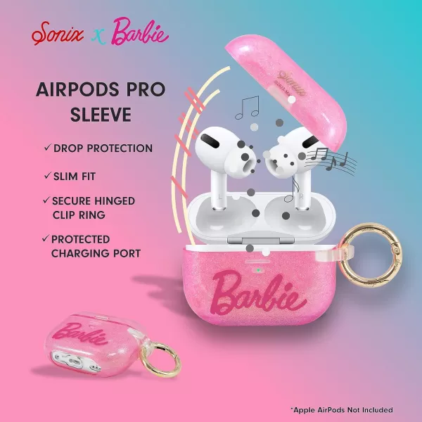 Sonix x Barbie Hard AirPods Pro Case with Keychain for AirPods Pro Palm ParadiseIconic Barbie