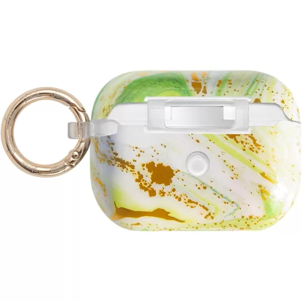 Sonix x Barbie Hard AirPods Pro Case with Keychain for AirPods Pro Palm ParadiseJade Marble