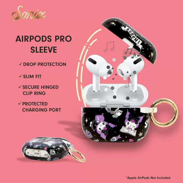 Sonix x Barbie Hard AirPods Pro Case with Keychain for AirPods Pro Palm ParadiseKuromi