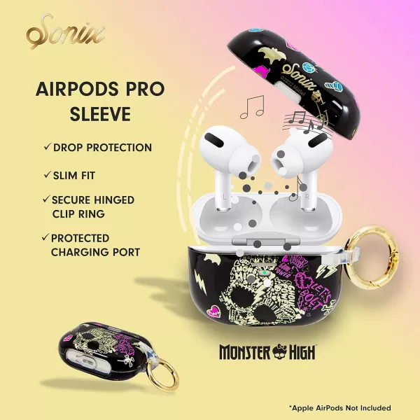 Sonix x Barbie Hard AirPods Pro Case with Keychain for AirPods Pro Palm ParadiseMonster High Lets Bolt