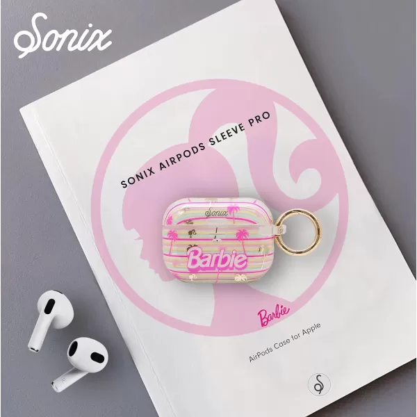 Sonix x Barbie Hard AirPods Pro Case with Keychain for AirPods Pro Palm ParadisePalm Paradise Barbie