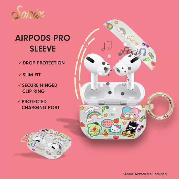 Sonix x Barbie Hard AirPods Pro Case with Keychain for AirPods Pro Palm ParadiseStickers Party