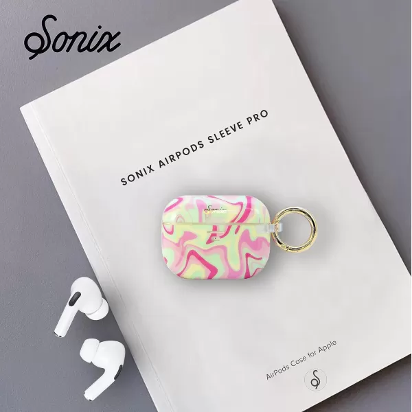 Sonix x Barbie Hard AirPods Pro Case with Keychain for AirPods Pro Palm ParadiseStrawberry Matcha