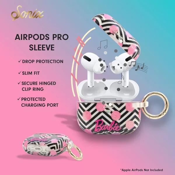 Sonix x Barbie Hard AirPods Pro Case with Keychain for AirPods Pro Palm ParadiseVintage Barbie