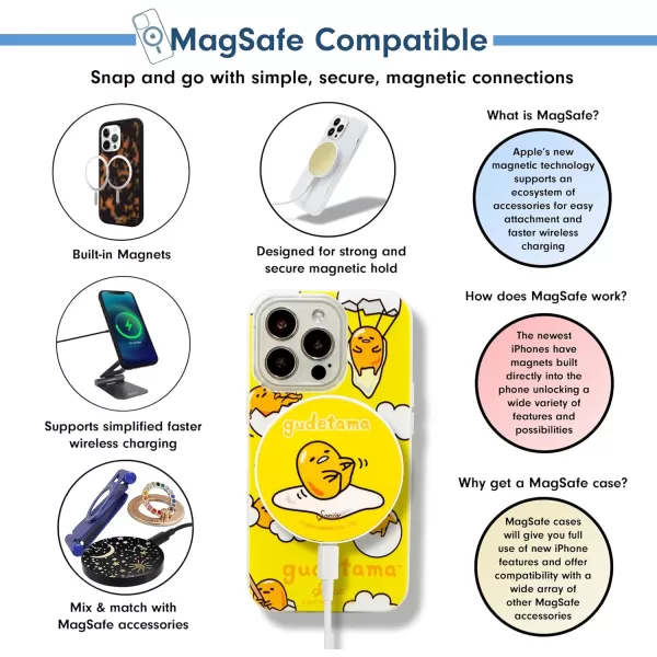 Sonix x Barbie Phone Case for iPhone 13 Pro Max  12 Pro Max  Compatible with MagSafe  10ft Drop Tested  Vintage BarbieGudetama