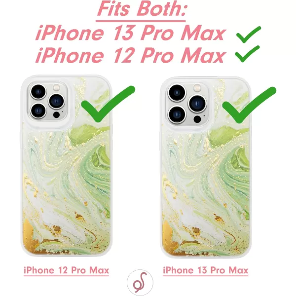 Sonix x Barbie Phone Case for iPhone 13 Pro Max  12 Pro Max  Compatible with MagSafe  10ft Drop Tested  Vintage BarbieMarble  Jade