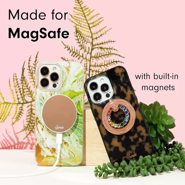 Sonix x Barbie Phone Case for iPhone 13 Pro Max  12 Pro Max  Compatible with MagSafe  10ft Drop Tested  Vintage BarbieMarble  Jade