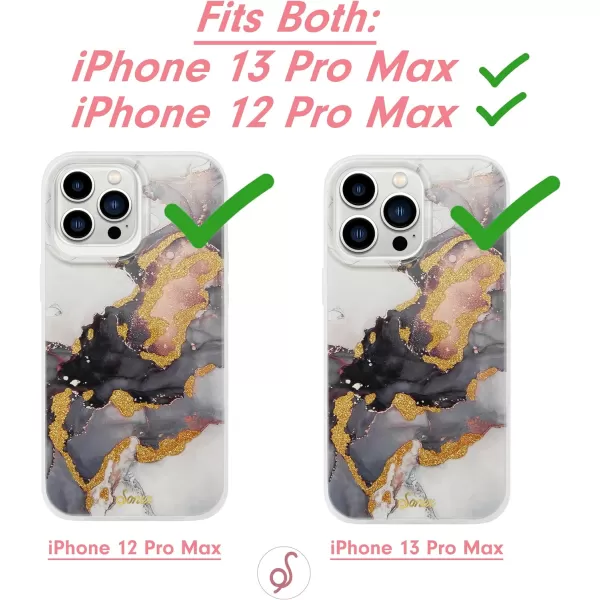 Sonix x Barbie Phone Case for iPhone 13 Pro Max  12 Pro Max  Compatible with MagSafe  10ft Drop Tested  Vintage BarbieMarble  Nebula