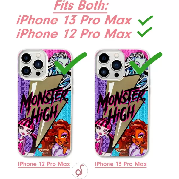 Sonix x Barbie Phone Case for iPhone 13 Pro Max  12 Pro Max  Compatible with MagSafe  10ft Drop Tested  Vintage BarbieMonster High Characters