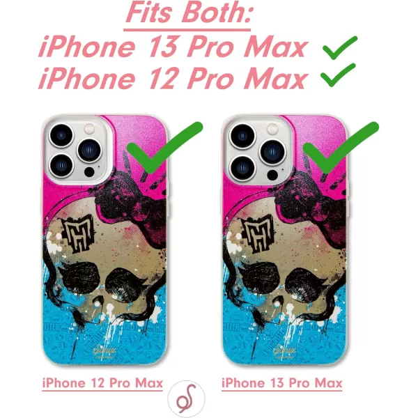 Sonix x Barbie Phone Case for iPhone 13 Pro Max  12 Pro Max  Compatible with MagSafe  10ft Drop Tested  Vintage BarbieMonster High Skullette