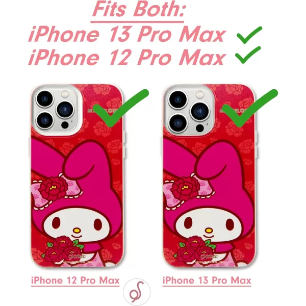 Sonix x Barbie Phone Case for iPhone 13 Pro Max  12 Pro Max  Compatible with MagSafe  10ft Drop Tested  Vintage BarbieMy Melody Peonies