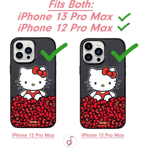 Sonix x Barbie Phone Case for iPhone 13 Pro Max  12 Pro Max  Compatible with MagSafe  10ft Drop Tested  Vintage BarbieSanrio  Classic Hello Kitty