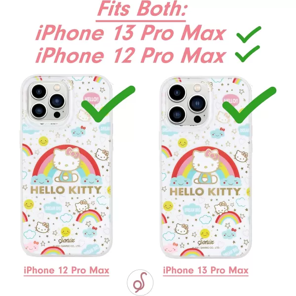 Sonix x Barbie Phone Case for iPhone 13 Pro Max  12 Pro Max  Compatible with MagSafe  10ft Drop Tested  Vintage BarbieSanrio  Cosmic Hello Kitty