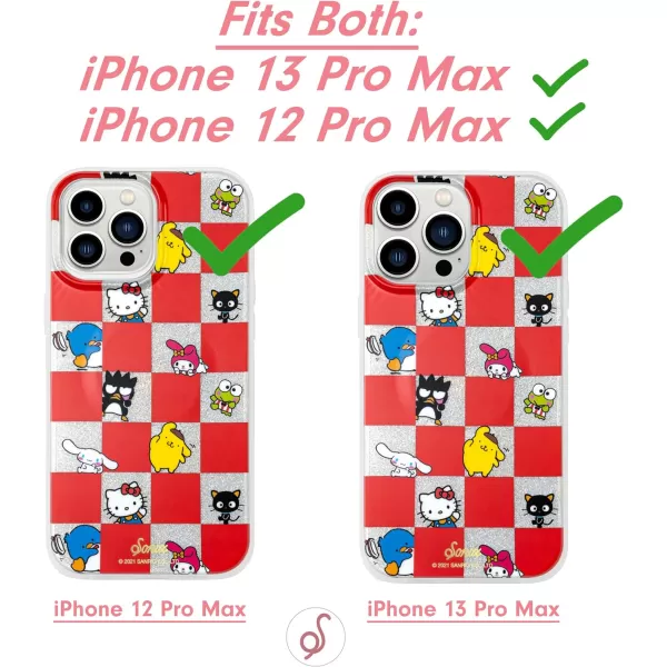 Sonix x Barbie Phone Case for iPhone 13 Pro Max  12 Pro Max  Compatible with MagSafe  10ft Drop Tested  Vintage BarbieSanrio  Hello Kitty and Friends