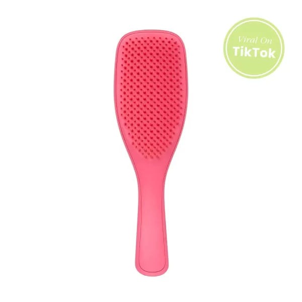 Tangle Teezer x Barbie The Ultimate Detangling Brush Dry and Wet Hair Brush Detangler for All Hair Types Totally PinkBlack Gloss Rasperry Pink Ultimate Detangler