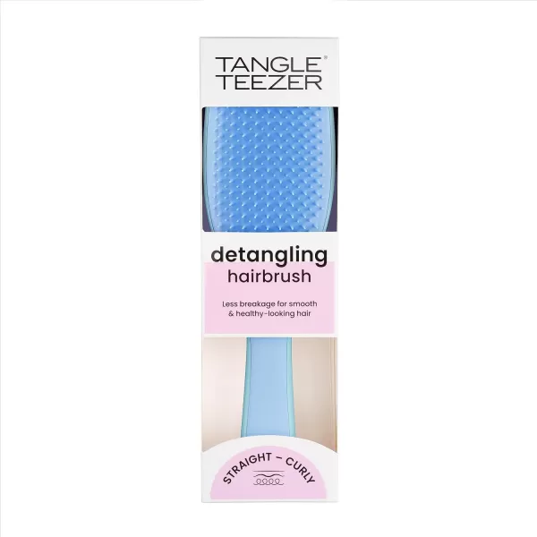 Tangle Teezer x Barbie The Ultimate Detangling Brush Dry and Wet Hair Brush Detangler for All Hair Types Totally PinkDenim Blues Ultimate Detangler