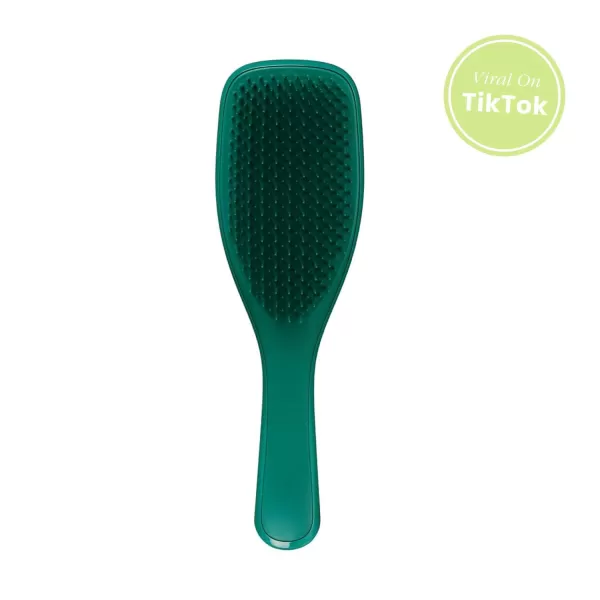 Tangle Teezer x Barbie The Ultimate Detangling Brush Dry and Wet Hair Brush Detangler for All Hair Types Totally PinkGreen Jungle Ultimate Detangler