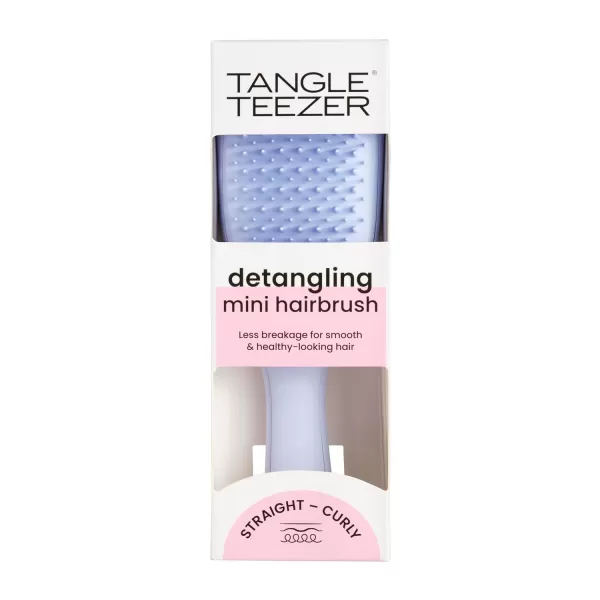 Tangle Teezer x Barbie The Ultimate Detangling Brush Dry and Wet Hair Brush Detangler for All Hair Types Totally PinkLavander Mini Ultimate Detangler