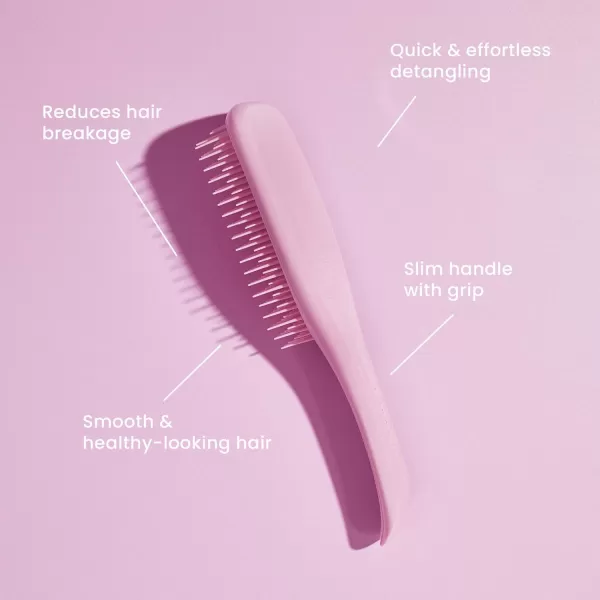 Tangle Teezer x Barbie The Ultimate Detangling Brush Dry and Wet Hair Brush Detangler for All Hair Types Totally PinkMillennial Pink Ultimate Detangler