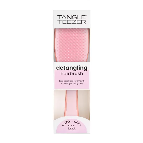 Tangle Teezer x Barbie The Ultimate Detangling Brush Dry and Wet Hair Brush Detangler for All Hair Types Totally PinkPink Mango Naturally Curly Ultimate Detangler