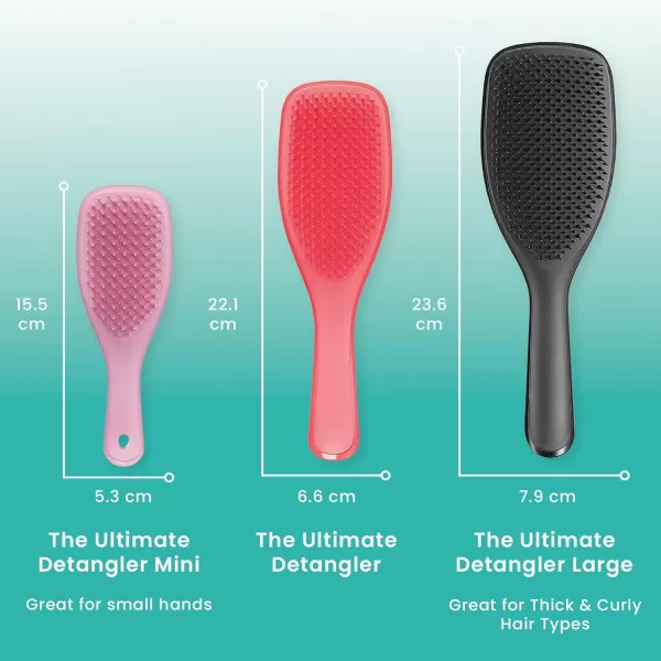 Tangle Teezer x Barbie The Ultimate Detangling Brush Dry and Wet Hair Brush Detangler for All Hair Types Totally PinkPink Punch Ultimate Detangler