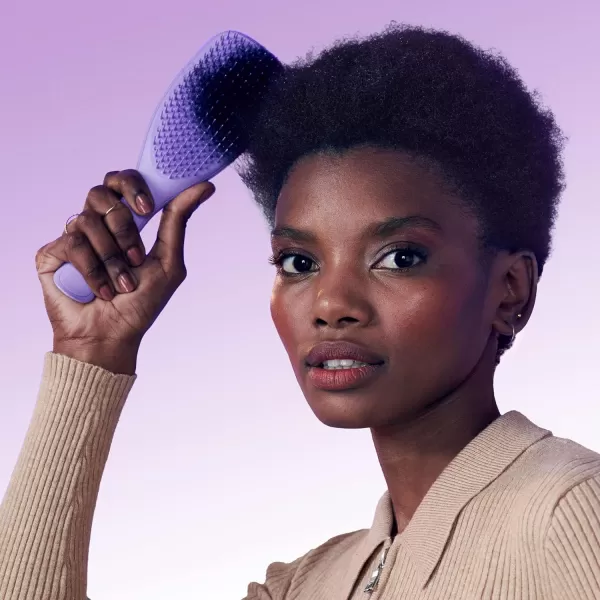Tangle Teezer x Barbie The Ultimate Detangling Brush Dry and Wet Hair Brush Detangler for All Hair Types Totally PinkPurple Passion Naturally Curly Ultimate Detangler