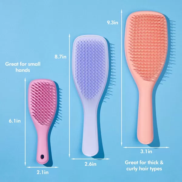 Tangle Teezer x Barbie The Ultimate Detangling Brush Dry and Wet Hair Brush Detangler for All Hair Types Totally PinkSweet Lavander Ultimate Detangler