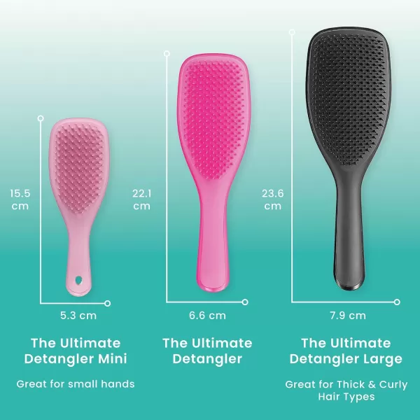 Tangle Teezer x Barbie The Ultimate Detangling Brush Dry and Wet Hair Brush Detangler for All Hair Types Totally PinkTotally Pink Ultimate Detangler