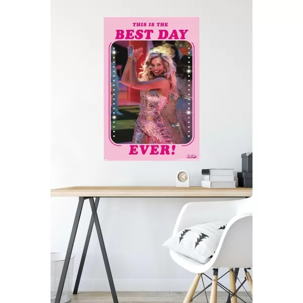 Trends International Mattel Barbie The MovieBest Day Ever Wall Poster 2237 x 3400 Unframed VersionTrends International Mattel Barbie The MovieBest Day Ever Wall Poster 2237 x 3400 Unframed Version