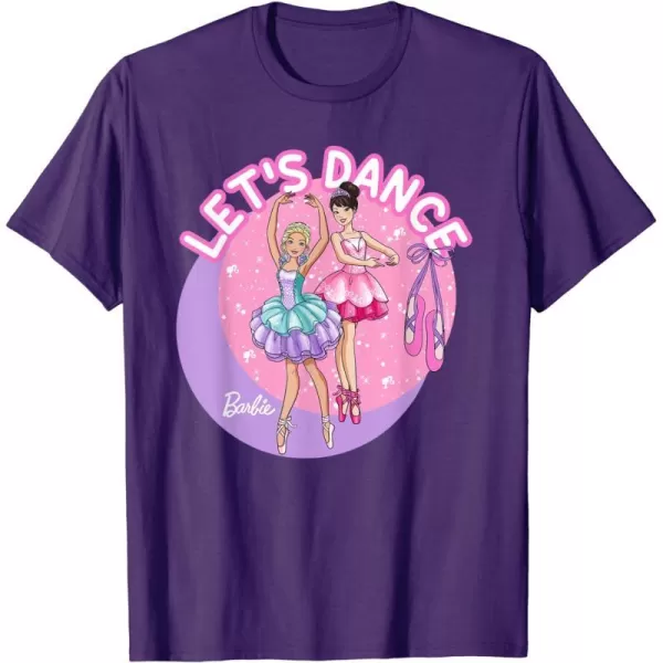 Barbie  Ballerina Barbie Lets Dance TShirtPurple