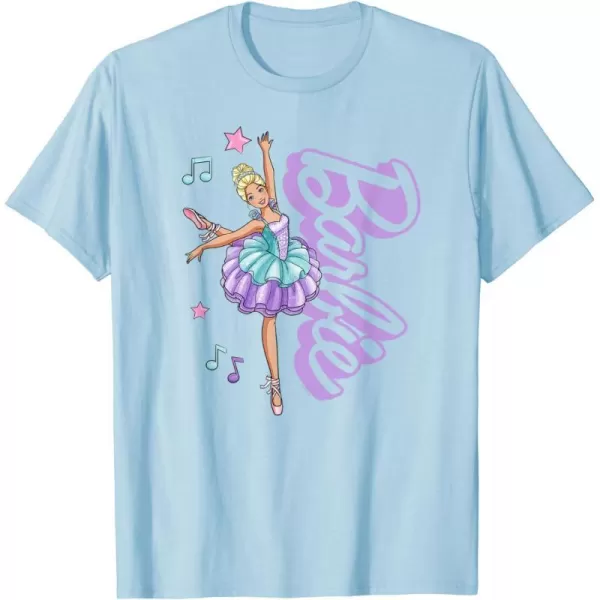 Barbie  Barbie Ballerina  Love Ballet TShirtBaby Blue