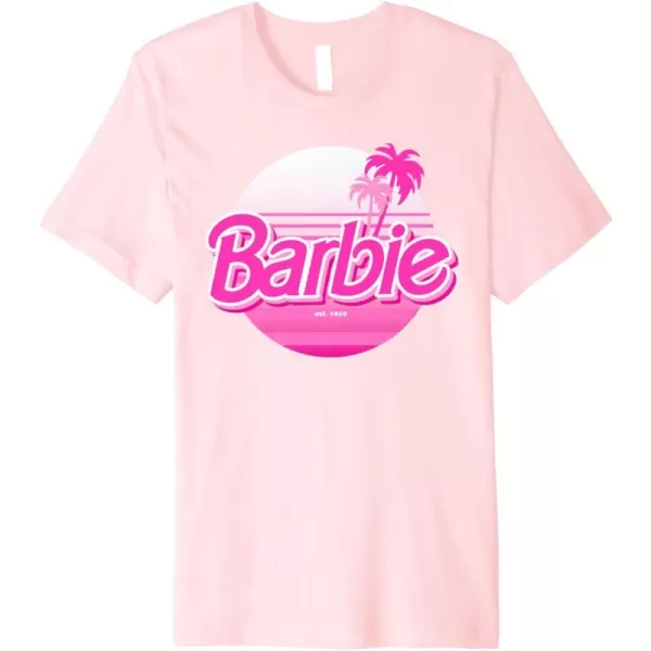 Barbie  Barbie Summer Logo Premium TShirtPink