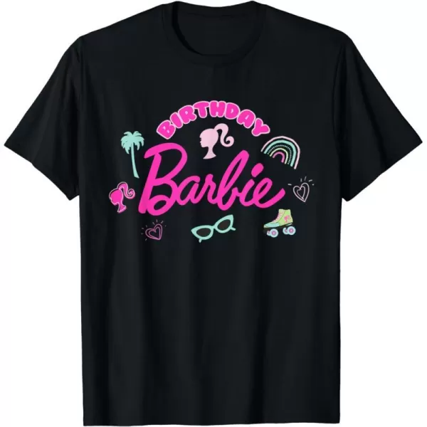 Barbie  Birthday Barbie Icons TShirtBlack