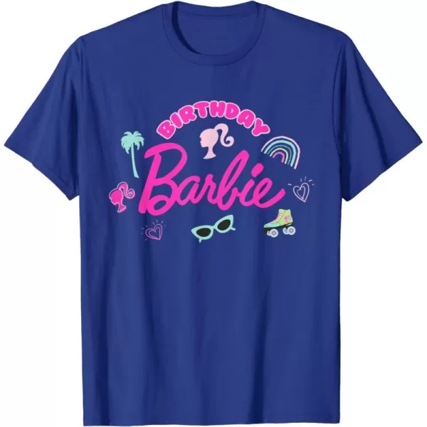 Barbie  Birthday Barbie Icons TShirtRoyal Blue