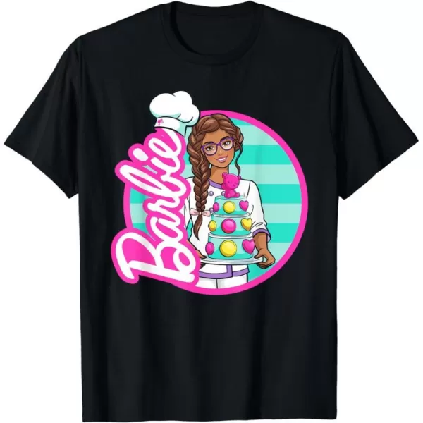 Barbie  Dessert Delight Pastry Chef TShirtBlack