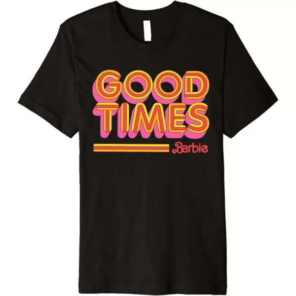 Barbie  Good Times Premium TShirtBlack