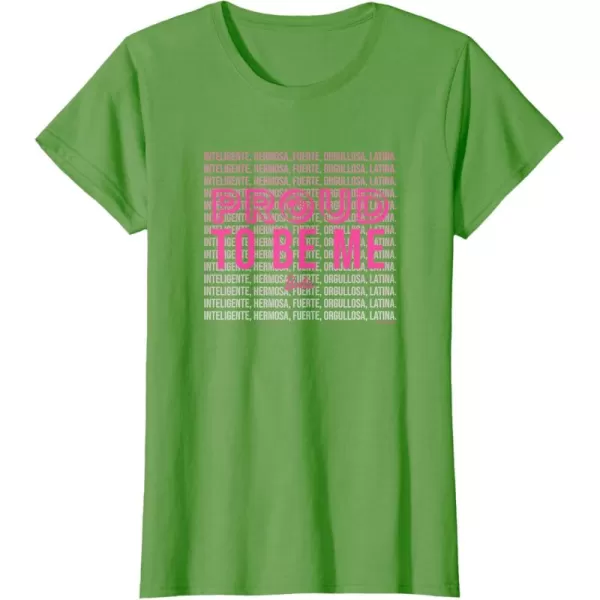 Barbie  Hispanic Heritage Month  Proud To Be Me TShirtGrass Green