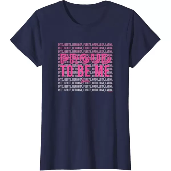 Barbie  Hispanic Heritage Month  Proud To Be Me TShirtNavy Blue