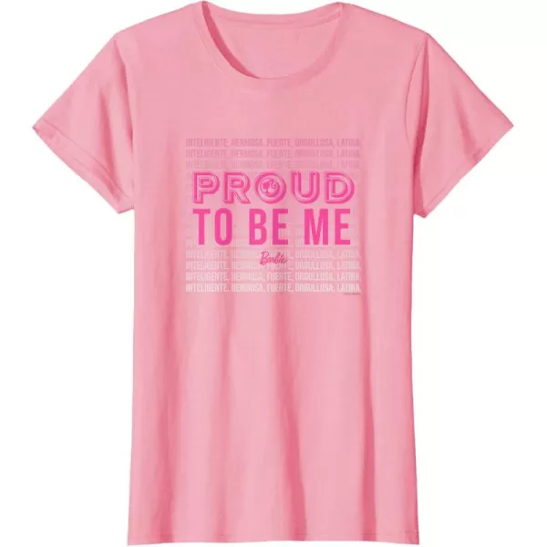 Barbie  Hispanic Heritage Month  Proud To Be Me TShirtPink