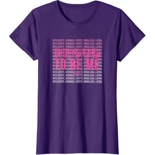 Barbie  Hispanic Heritage Month  Proud To Be Me TShirtPurple