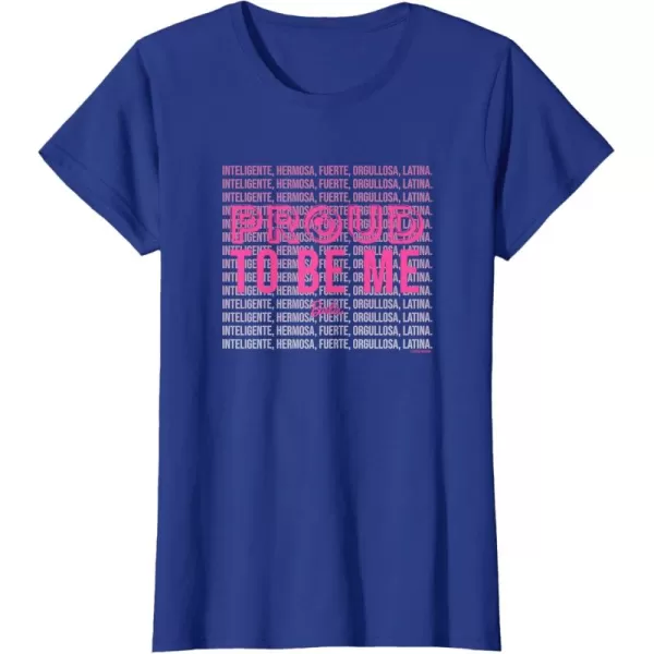 Barbie  Hispanic Heritage Month  Proud To Be Me TShirtRoyal Blue