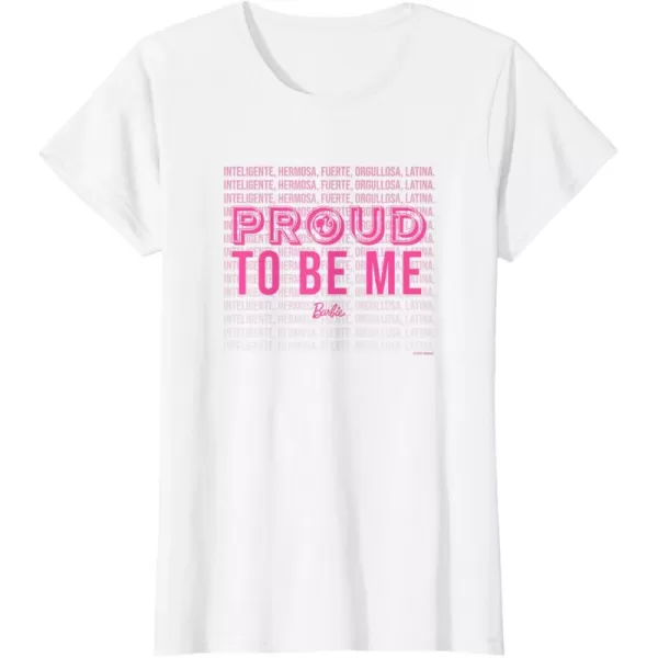 Barbie  Hispanic Heritage Month  Proud To Be Me TShirtWhite