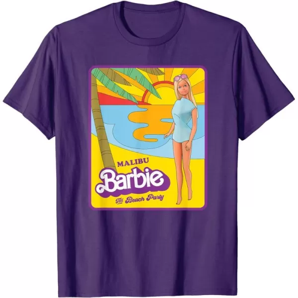 Barbie  Malibu Barbie Beach Party TShirtPurple