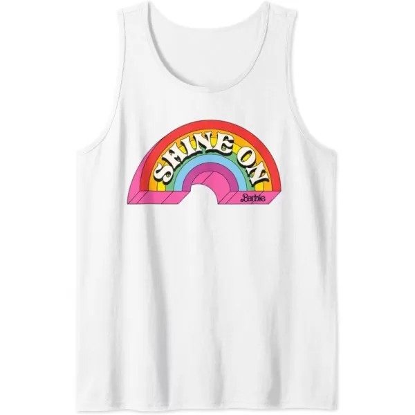 Barbie  Shine On Rainbow Tank TopWhite