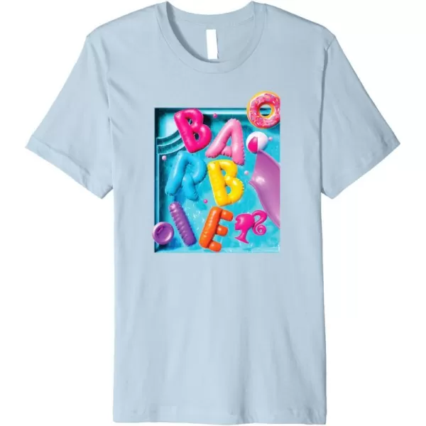 Barbie  Summer Pool Fun Premium TShirtBaby Blue