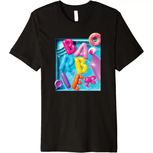 Barbie  Summer Pool Fun Premium TShirtBlack