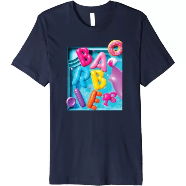 Barbie  Summer Pool Fun Premium TShirtNavy Blue